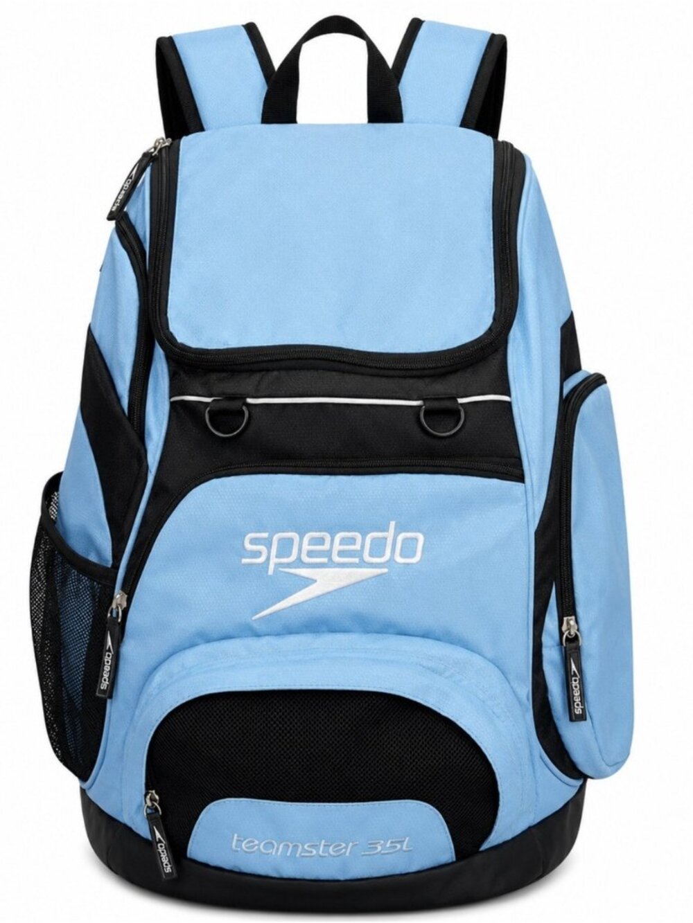 Speedo Teamster 35L Backpack Large Swim Team Light Blue EUC Sports Athletic